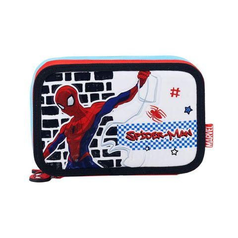 CARTUCHERA 2 PISOS SPIDERMAN 