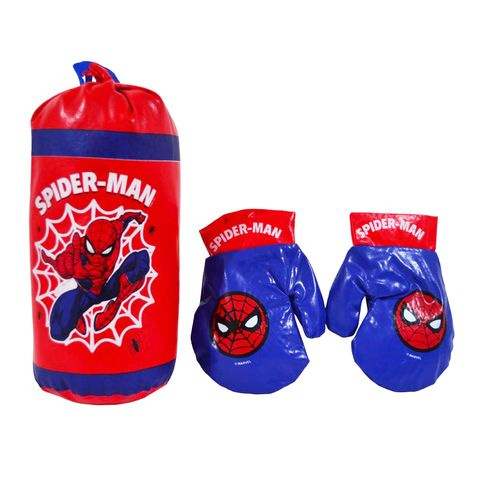 SET DE BOXEO SPIDERMAN EN RED 30X13CM