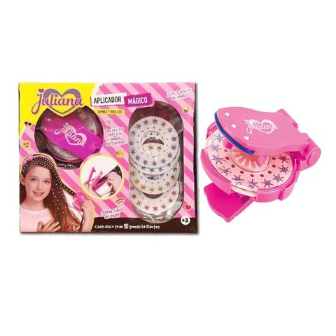 APLICADOR DE GEMAS PARA EL PELO EN CAJA JULIANA