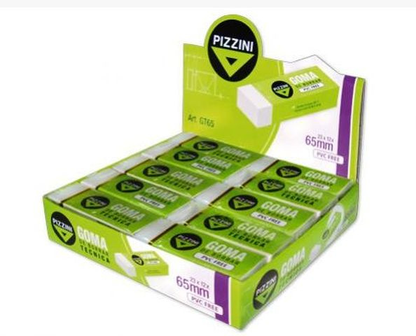 GOMA DE BORRAR TECNICA 65MM