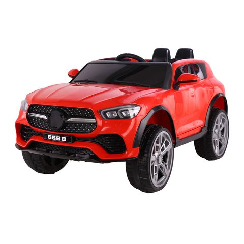 AUTO MERCEDES A BATERIA 12V CON LUZ, SONIDO Y CONTROL REMOTO 125X65X45CM