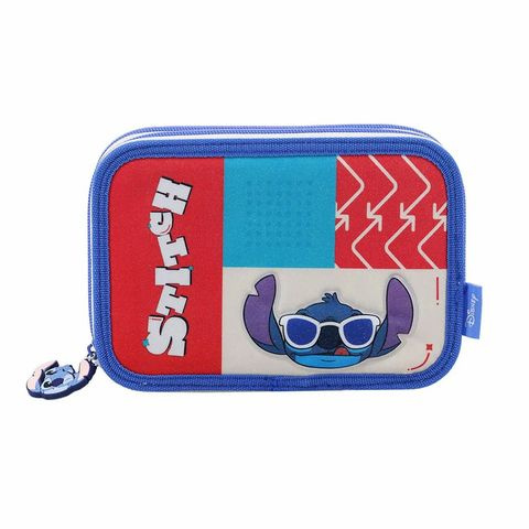 CARTUCHERA 2 PISOS DISNEY STITCH